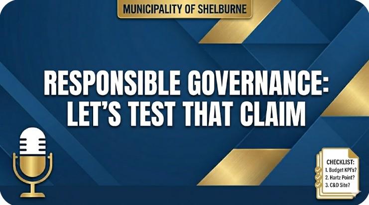 "Enhancing Responsible Governance" - Let's Put That to the Test